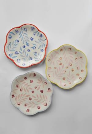 Image of Platos Flor - pintado a mano. Antes 44.90€