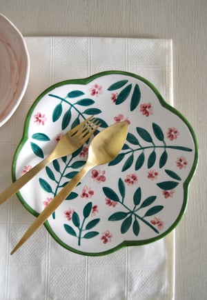 Image of Platos Flor - pintado a mano. Antes 44.90€