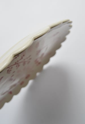 Image of Plato Grande Ondas - pintado a mano