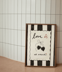 Image 1 of Love Is All Around Print