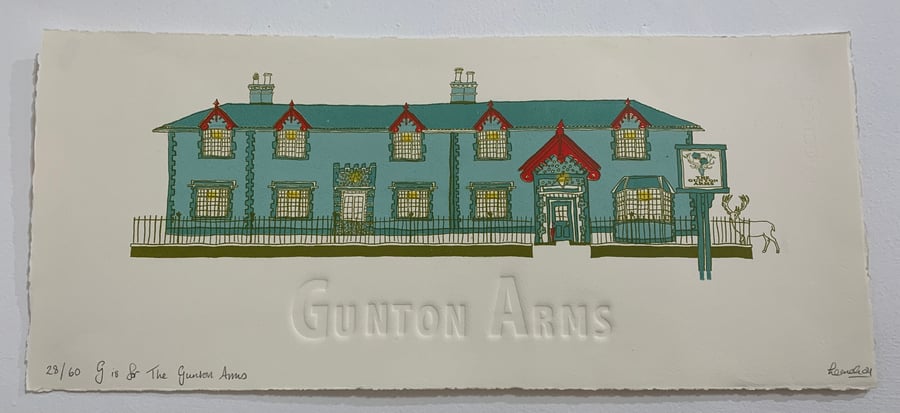 Image of G is for The Gunton Arms