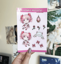 Madoka Magica Vinyl Sticker Sheet