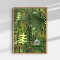 A House in the Forest Print 