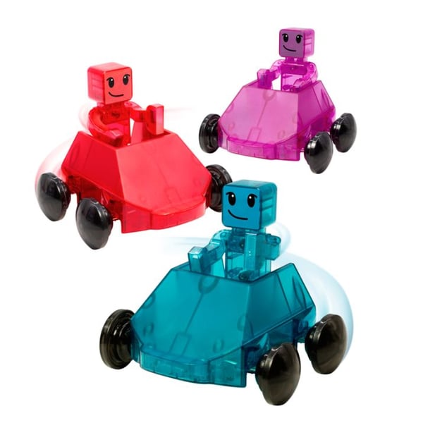 Image of Juego de coches y muñecos magnéticos