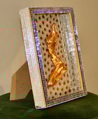 Image 2 of Iris in Copper & Amoeba & Mirrored