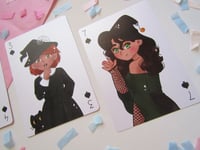 Image 2 of WITCHES POKER CARDS