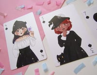Image 3 of WITCHES POKER CARDS