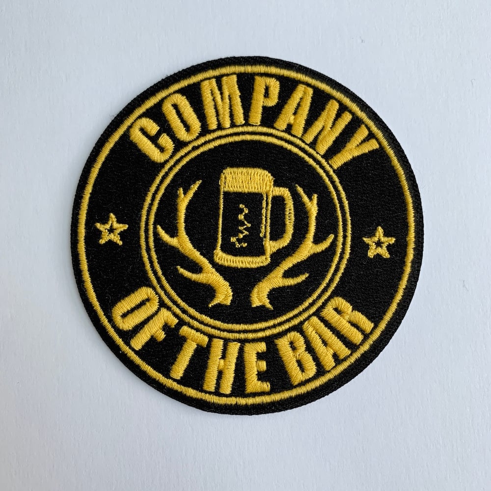 Image of COMPANY OF THE BACK PATCH - 8CM