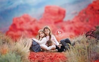 Image 3 of 2024 SEPTEMBER - Deposit Red rock Canyon family session  - Nevada 