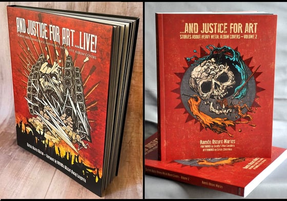 Image of "AND JUSTICE FOR ART" TWO BOOK COLLECTION