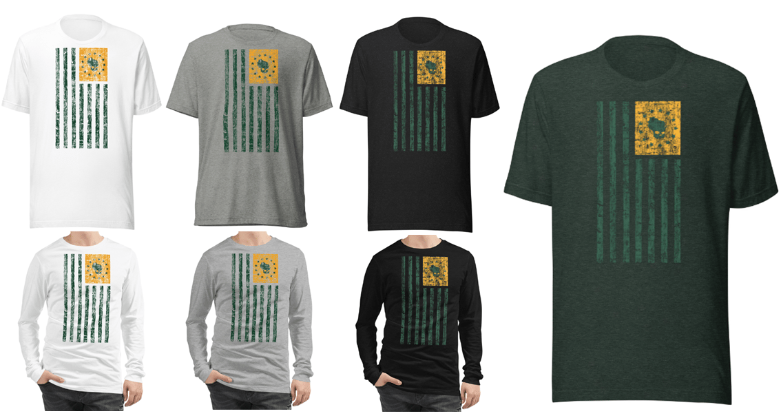 The Green Bay Flag Collection