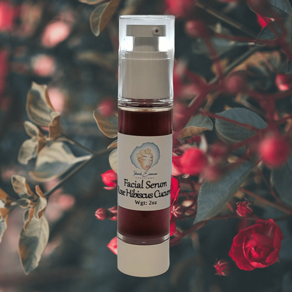 Image of Rose Hibiscus Cucumber Facial Serum