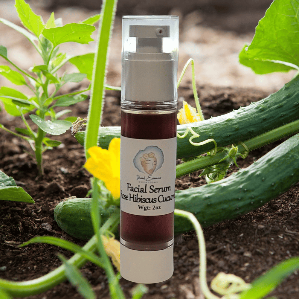 Image of Rose Hibiscus Cucumber Facial Serum