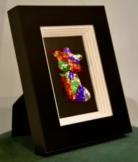 Image 3 of Twisted Torso in Red/Blue/Green/Silver & Black Velvet