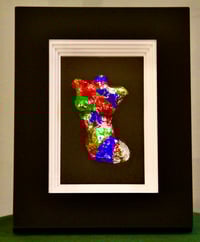 Image 4 of Twisted Torso in Red/Blue/Green/Silver & Black Velvet