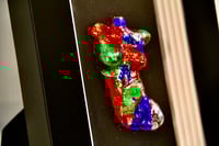 Image 5 of Twisted Torso in Red/Blue/Green/Silver & Black Velvet