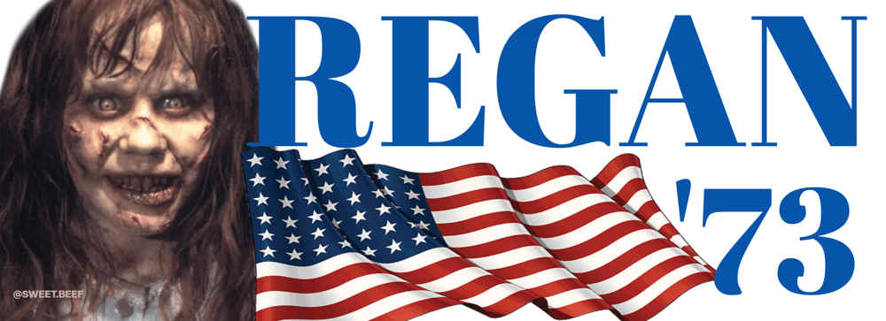 Regan 73 Bumper Sticker