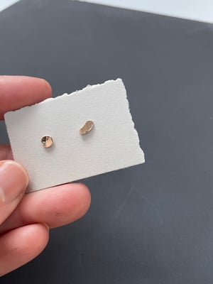 Recycled 14k Studs #1