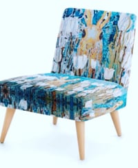 Image 1 of Mouse and the Hare Velvet Chair