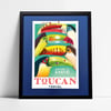 Toucan Travel - Framed (A3)