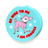 Image 4 of I Am Fragile Deer Sticker