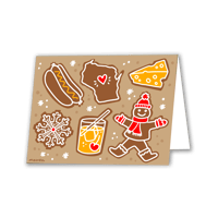 WISCO Gingerbread Card