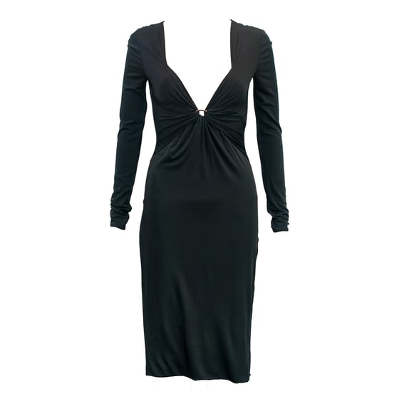 Image of Gucci 2005 Jersey Black Evening Dress