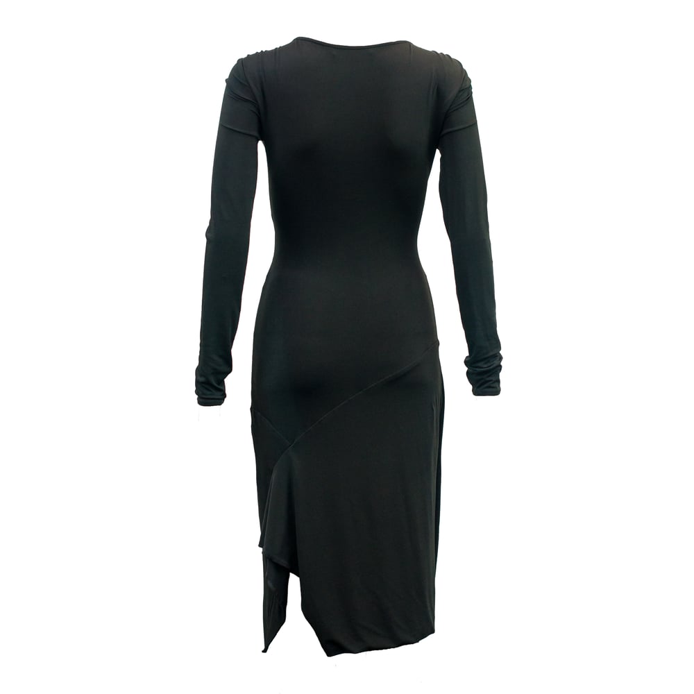 Image of Gucci 2005 Jersey Black Evening Dress