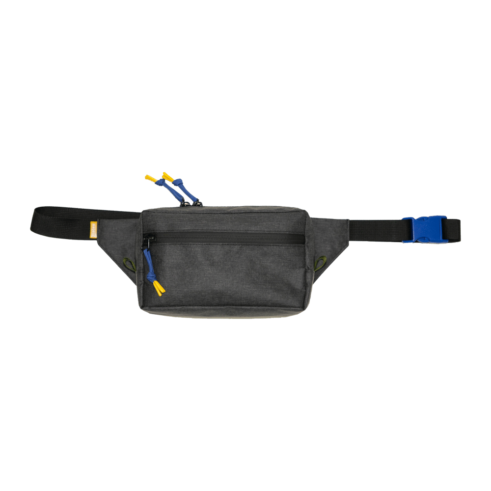 Image of Banane/Waist Bag - Gris/Bleu