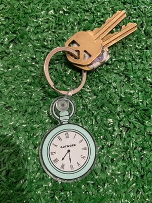 #GOTWORK Pocket Watch Keychain 