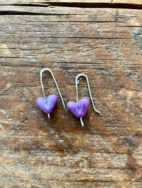 Image 4 of Heart Earrings
