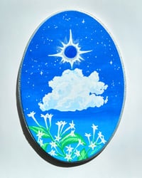 MOON GARDEN PLAQUE