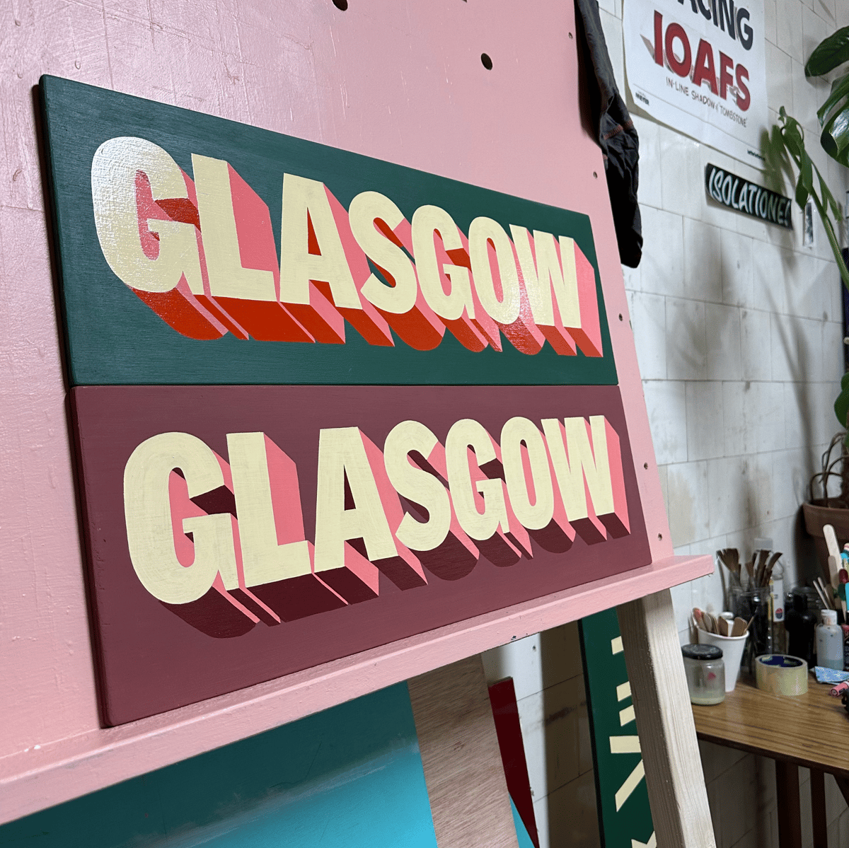 Image of ‘Glasgow’ Paintings by Rachel E Millar