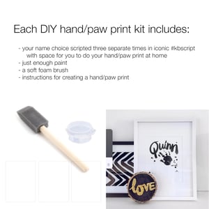 Image of HAND + PAW DIY kit