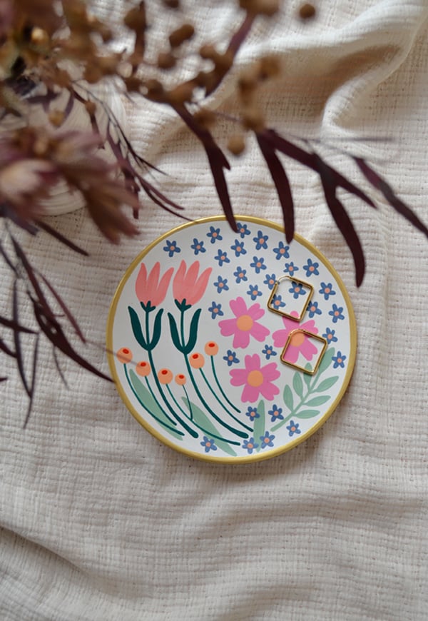 Image of PLATO DE CERÁMICA PINTADO A MANO - 66