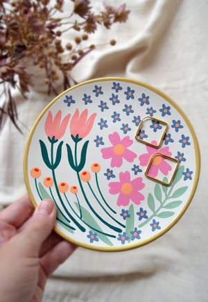 Image of PLATO DE CERÁMICA PINTADO A MANO - 66