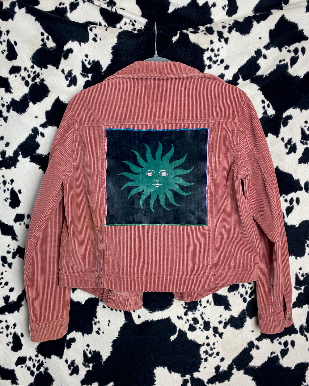 SUN pink corduroy jacket
