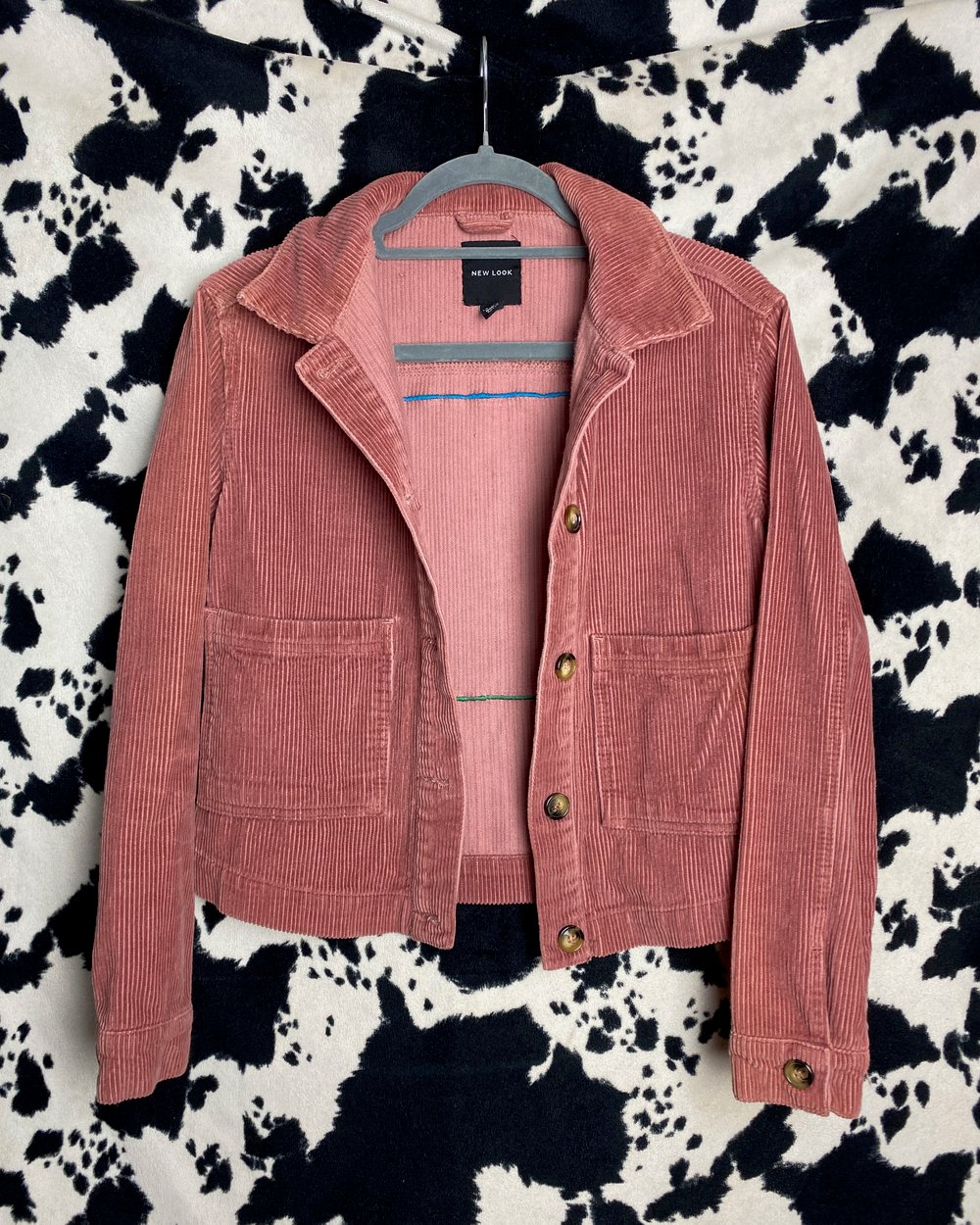 SUN pink corduroy jacket