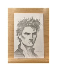 Image of Sandman Pencil Sketch 4 x 6"