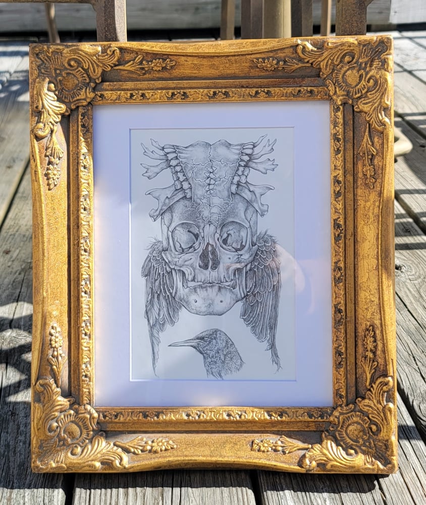 Image of THE SPIRIT SPEAKER original drawing