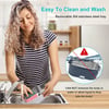Portable Car Electric Heating Lunch Box With Leak Proof Warmer And Heated Stainless Steel Container 