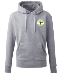 Sherwood Archers Prestige Hoodie in Grey Marl