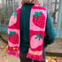 STRAWBERRY FOREVER - KNITTED SCARF Image 4