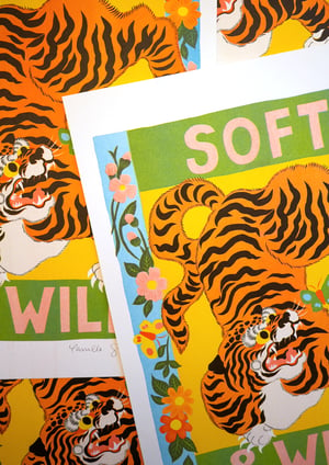 Image of Soft & Wild tiger