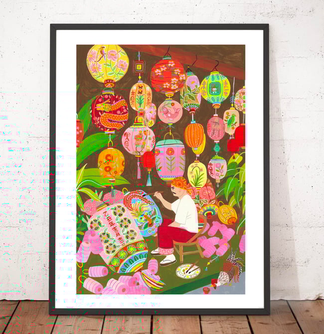 AFFICHE LES LANTERNES