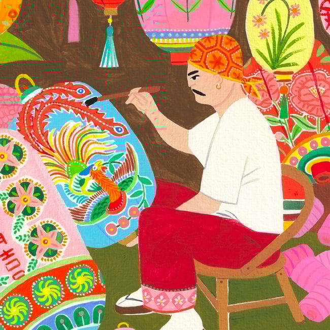 AFFICHE LES LANTERNES