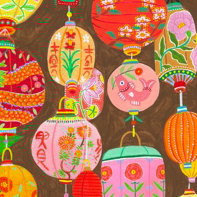 AFFICHE LES LANTERNES