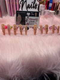 Image 2 of PEACH PIXIE NAILS 
