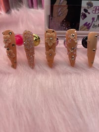 Image 1 of PEACH PIXIE NAILS 