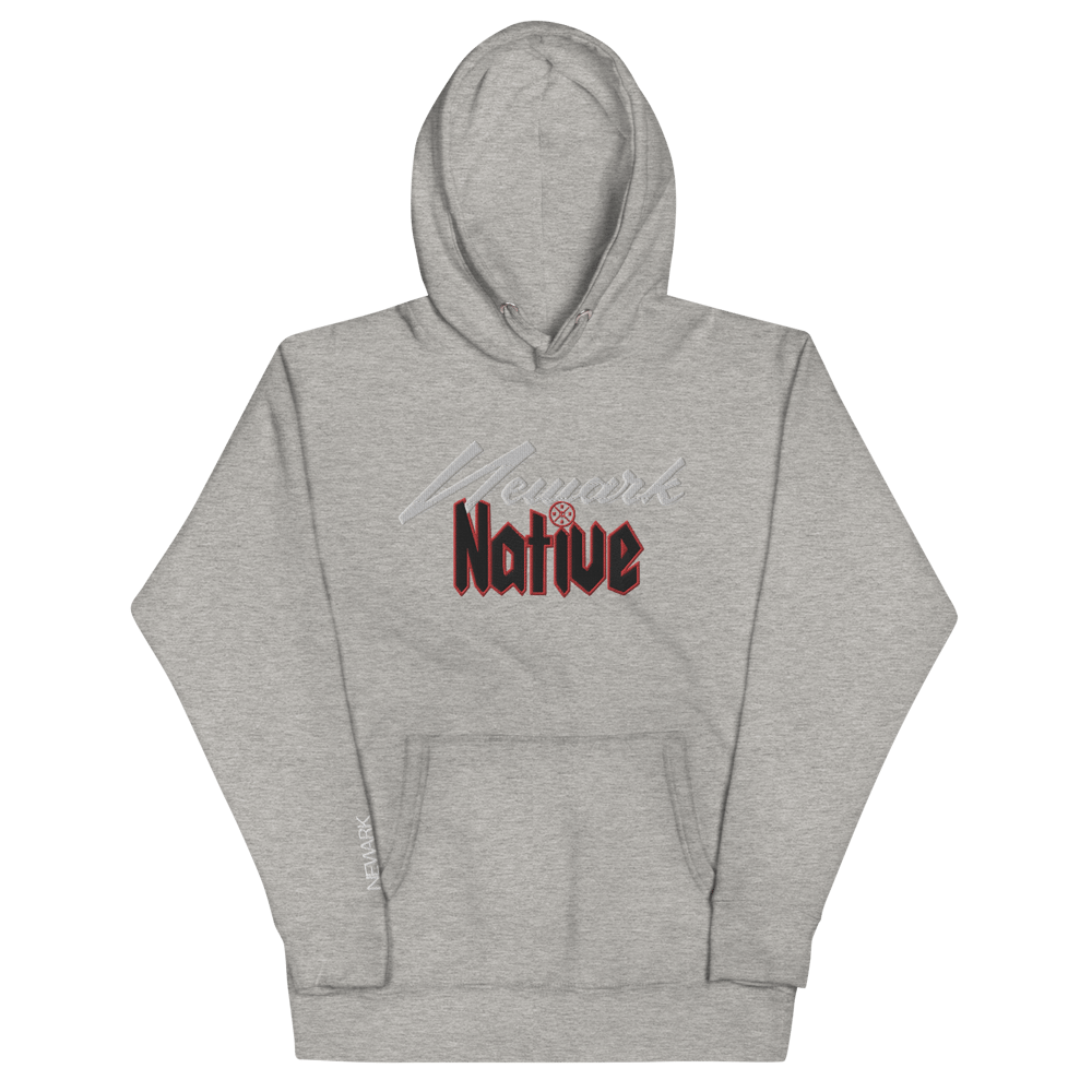 Newark Native Tri Color Embroidered Unisex Hoodie